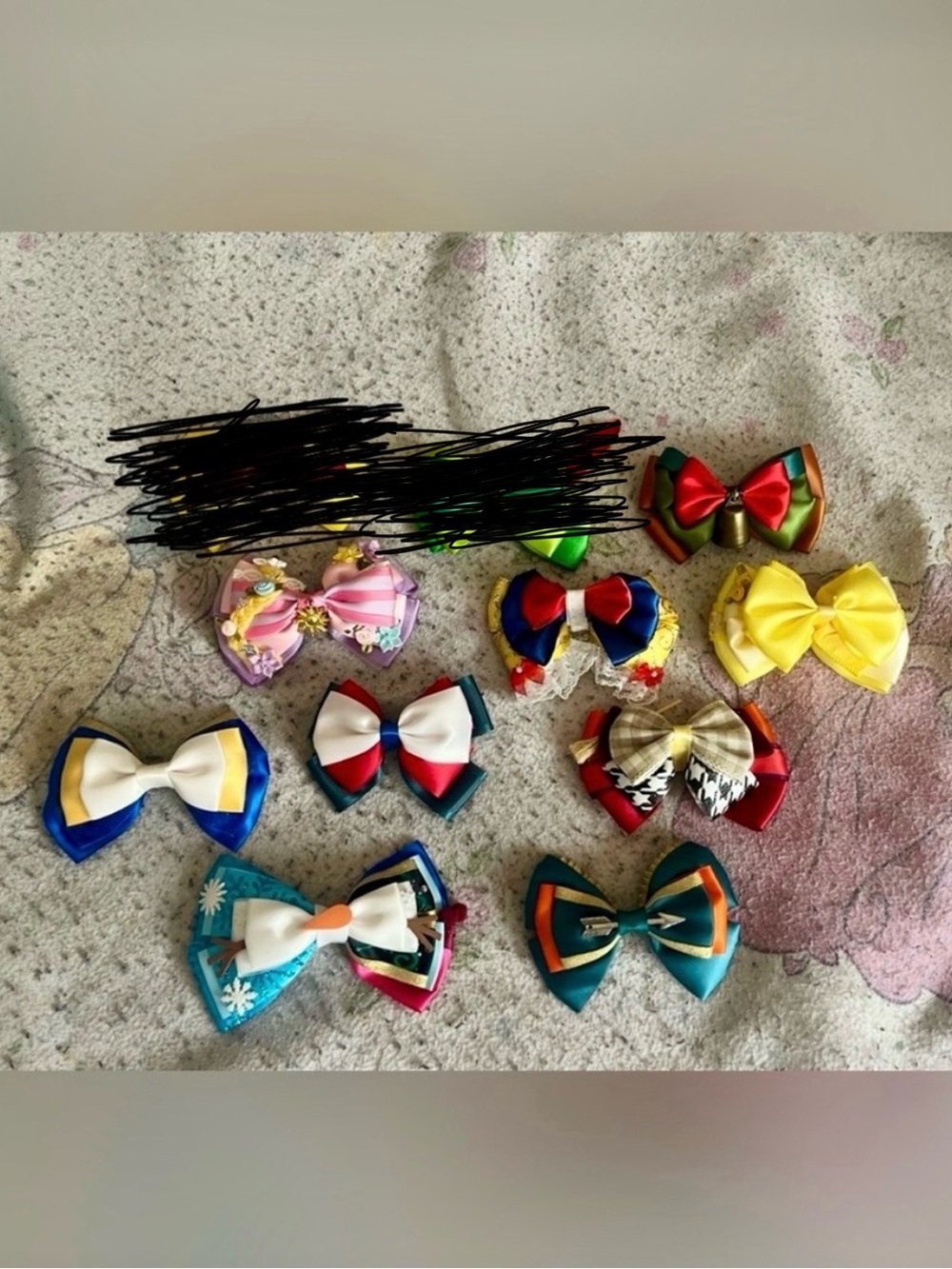 Disney Inspired Assorted Bow Bundle (9)